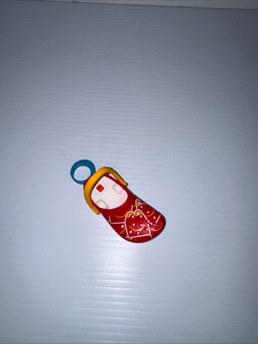 Exclusive No 2 CROCS Plastic Keychain Clip 2024 McDonald's HAPPY MEAL TOYS RED - Picture 4 of 11